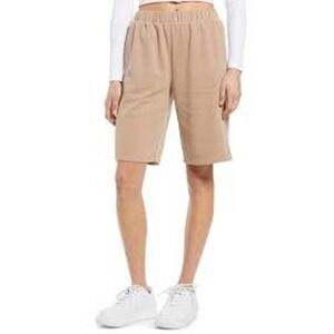 NWT BP. Knit Knee Length Shorts In Tan Nougat Size XXS